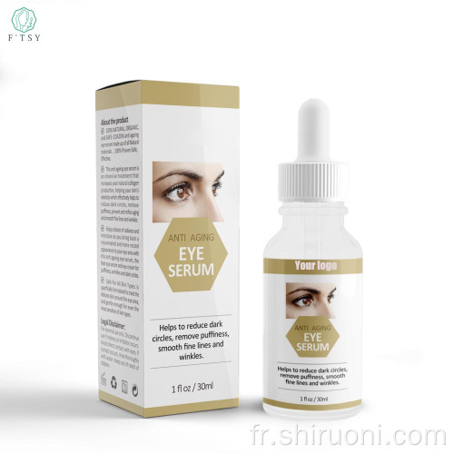 Skincare Eye Serum Anti-Aging Élimine les poches